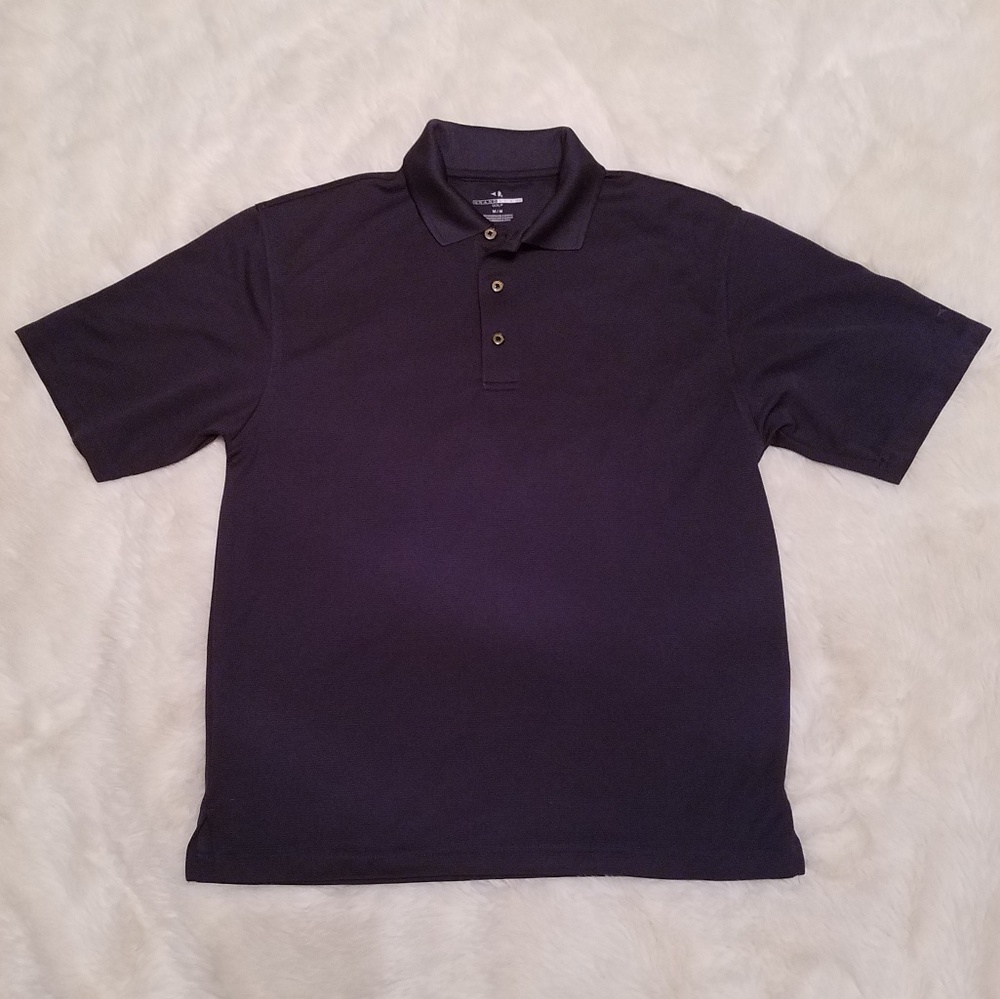 GRAND SLAM Golf Navy Short Sleeve Polyester Polo M